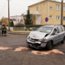 Galeria foto: Wypadek na ul. uyckiej w Lesznie 