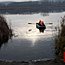 Galeria foto: Akcja poszukiwawcza na jeziorze w Osiecznej