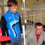 Galeria foto: Żużlowcy Unii Leszno odwiedzili dzieci w szpitalu