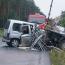 Galeria foto: Wypadek na trasie Trzebania - Leszno
