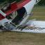 Galeria foto: Wypadek Wilgi na leszczyskim lotnisku