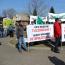 Galeria foto: Protest rolnikw na drodze krajowej nr 12 w Gogowie
